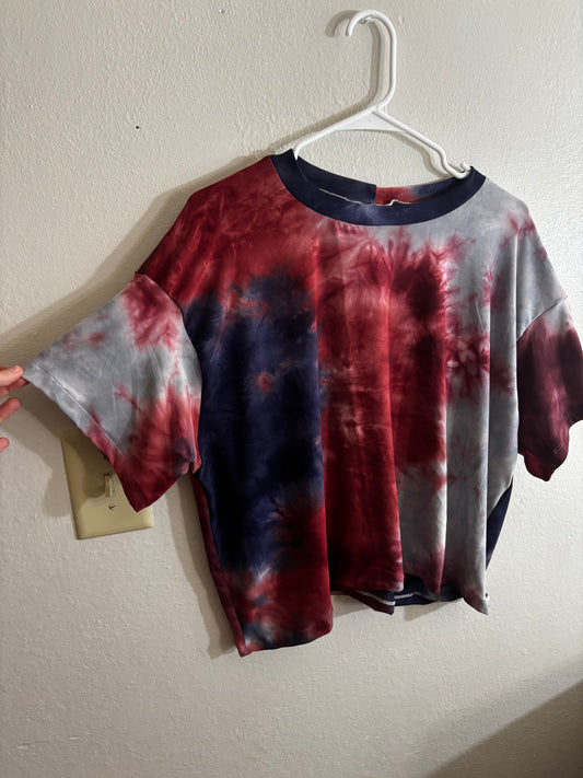 Small cropped boxy tee