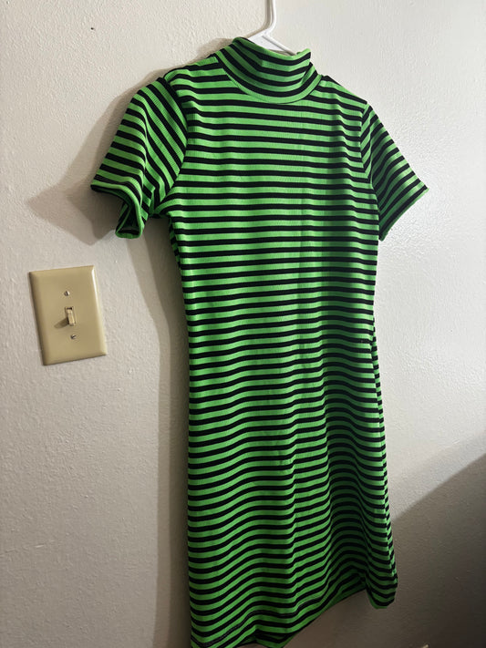 Large Mock Neck Dress