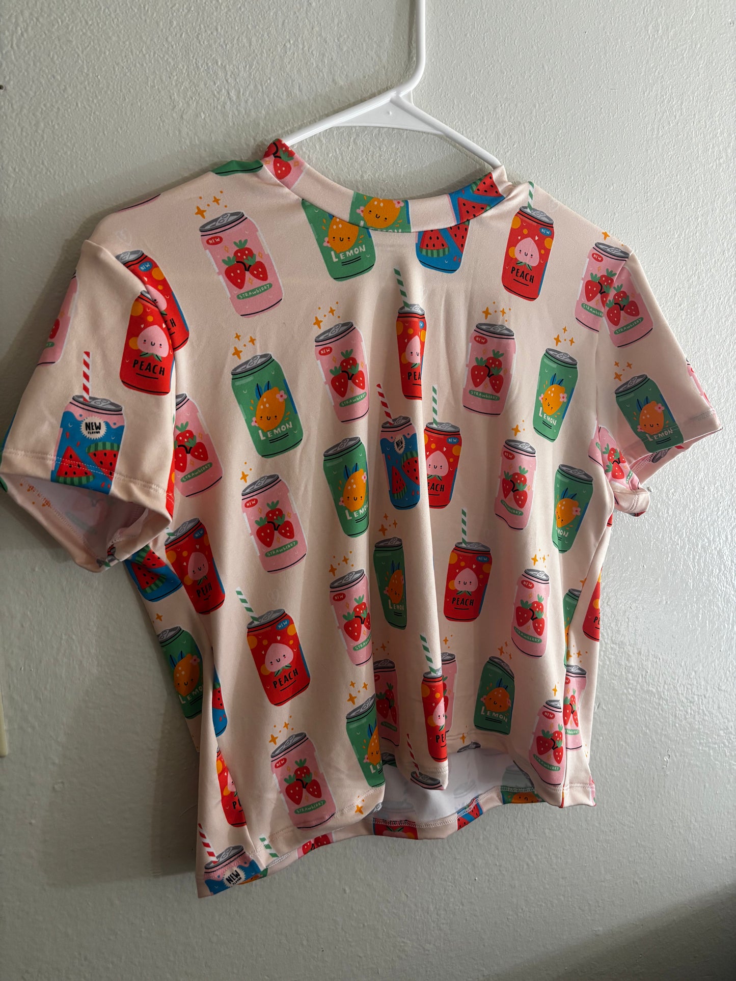XL summer pop baby tee