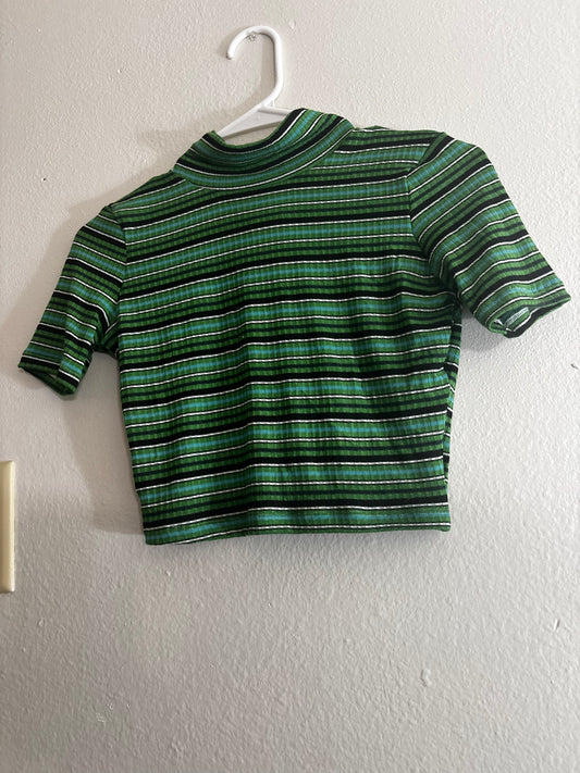 XXS Mock neck crop top